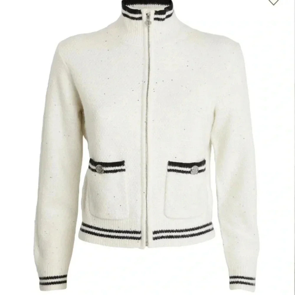 Maje zip up cardigan size 3/Large NEW
